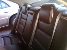 Ford Fusion Rear Seat