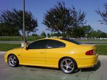 A shot of the GTO in the daylight... good looking car.