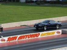 my car launching at the Clash of the Titans