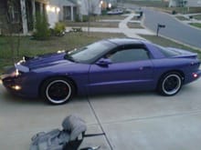 Garage - &quot;The purple car&quot;