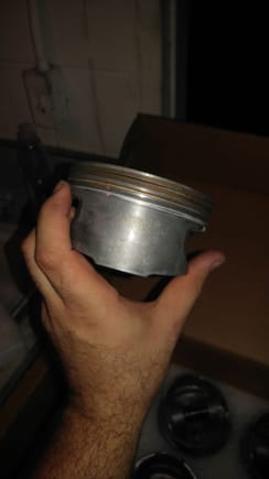 Ls2 pistons, I was going to replace the lq4 pistons woth these and have it all rebalanced and install it into my iron block, basically making a lq9, but I got a deal on a forged 370 rotating assembly, so my plans have changed.