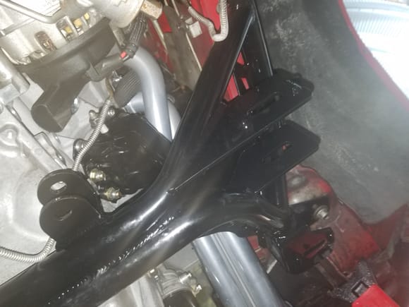 Fresh motor mounts and K member installed, just not sure how to align it to finish