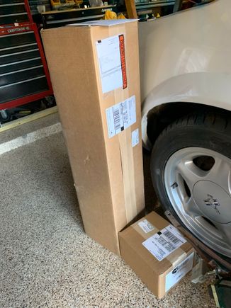 More parts arriving.