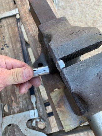The dowels were very easy to cut even with my old, dull hacksaw blade.