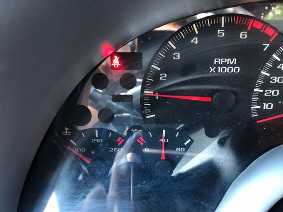 40 psi at start up