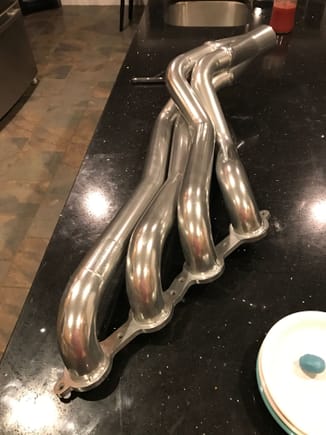 2" Kooks headers showed up finally after 2 'months. I sure hope I don't regret these big headers.was going with stock rubber motor mounts,just ordered some poly mounts to help with clearance. I'm guessing clearance will be tight with these. Rubber mounts will probably deflect too much.