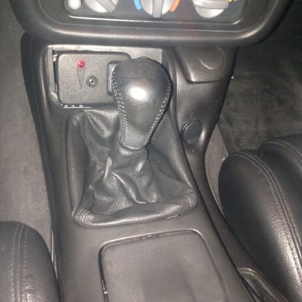 MGW with stock shifter knob