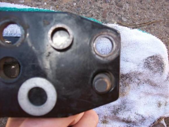 again showing the difference between the hardware needed for a moser rear and what the aftermarket gives us