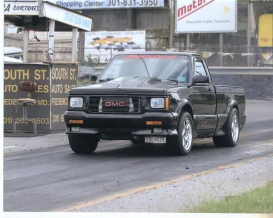 Syclone at 75 &amp; 80 Dragway just before it closed