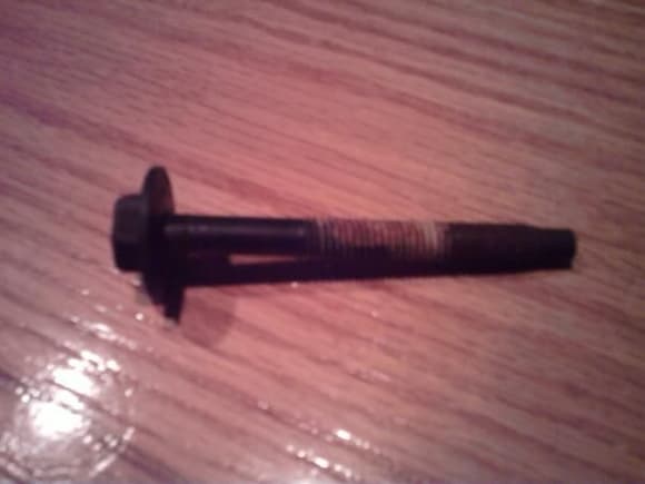 One mystery bolt I can't place, from everything the previous owner took off. All accounted for except this one. (?)