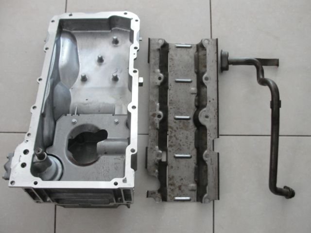 Engine - Internals - NEW LS Truck Oil Pan w/ Used GM Oil Pickup & Windage Tray - Used - 0  All Models - Cooper City, FL 33026, United States