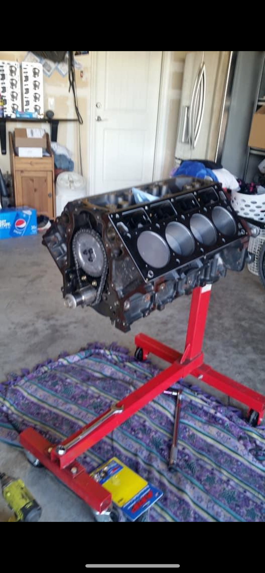 This one is a gen 4 L96 with LS2 flat tops swapped into it