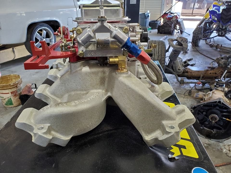 LS Carb setup with Holley Carb msd 6010 box LS1TECH Camaro and