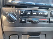 Replaced stock CD player/radio with double DIN JVC Media player from 2014. Its nice but Bluetooth doesn't always auto connect so might replace it later. Dash light behind left AC controls is dead. 