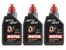 Motul gear oil brand new. I have three bottles so that you can start with fresh oil.