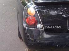 tail light back on the car