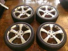 Chrome wheels sold!