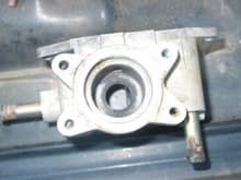 2. hole for stepper motor