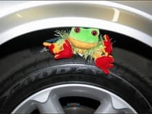 Gappy the Frog!

Gappy is here to mock all you under-40, low-riding freaks who keep telling me to drop my car. Tokico HP Blues on OEM springs is the most comfortable configuration you can have, while still benefiting from the low rebound of a better-than-stock suspension.

So... Gappy the Frog -- Free the Whales!