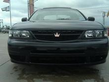 up front of car