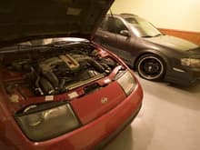 My Twin Turbo Swapped 300zx Convertible.

Max is jealous...she wants turbo too!
