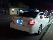 White LED license plate bulbs