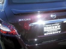 This is a 2012 maxima. I will paint my 1998 maximaq this color.