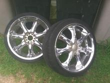 rims off car