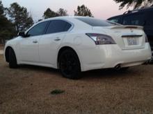 Day after I plasti dip rims