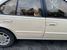 Damaged area on right side