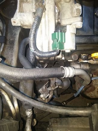 As you can see the rtv is coming off