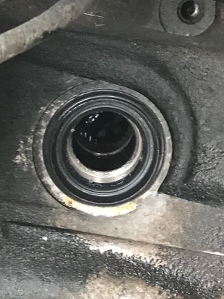 New seal installed. Ticking sound still present. No change. ATF leak fixed though. 