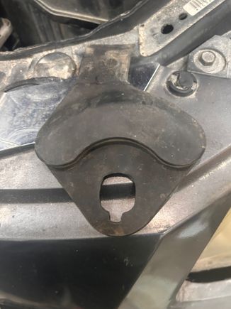 I know is fits between the mount and the bracket on the manual trans, but does anyone have a pic
Just 1 is needed right?
Is it installed on the forward side or the back side of the mount?        