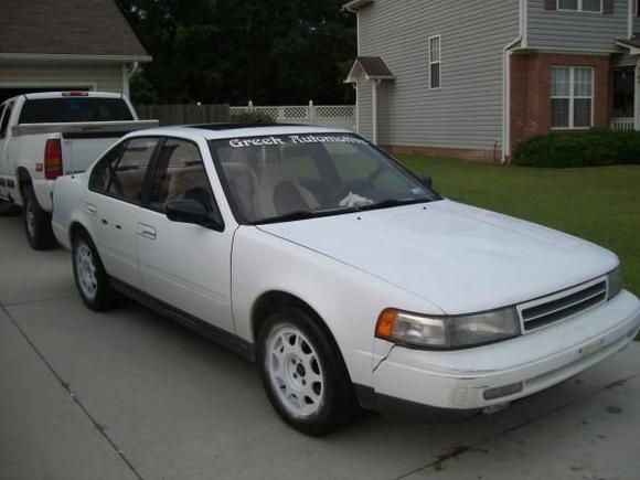 i refurbished the original rims with dupli-color rim paint