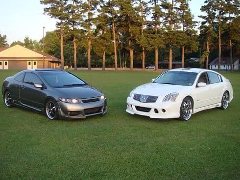 my 04 max and 06 civic