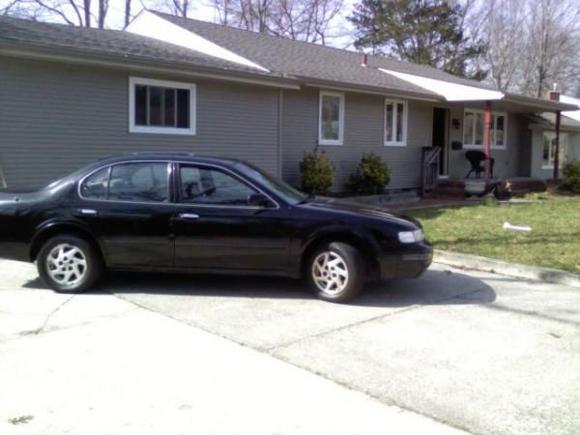 okay here she is how she looks now ,,changed every belt ,spark plug ,wire ,gas filter ,oil ,oil filter ,both rear calipers &amp; front ,all breaks, fuel injectors ,window main switch ,new tiers ,and the clear marker lights ,,, and got her tighten up bye a nissan guy after wk nice she runnnnnnnnns  sweet now