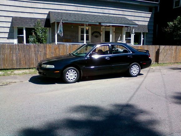 mazda 626 1st day side view