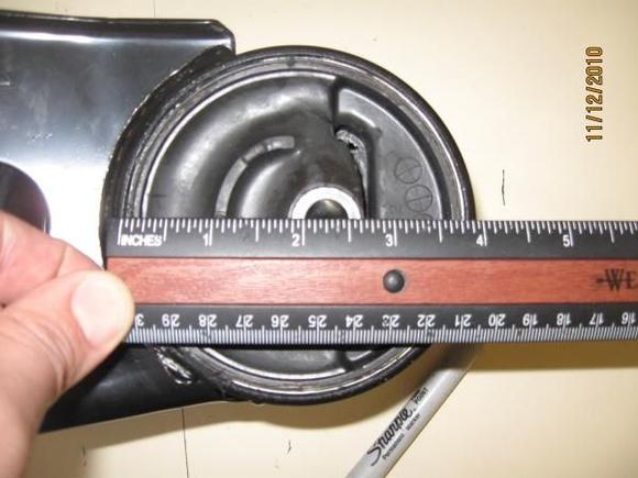 Front mount offset