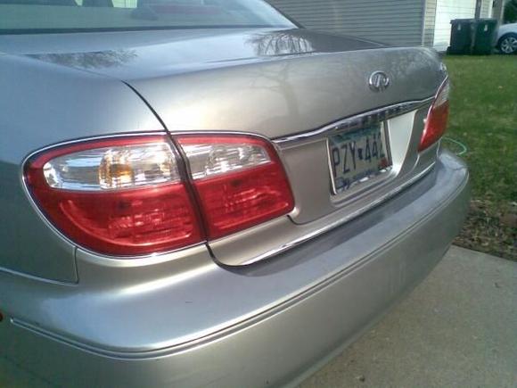 Planning on blacking out my tail lights...just days before it got totaled