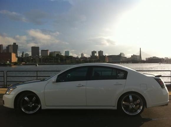 Boston Skyline Side View