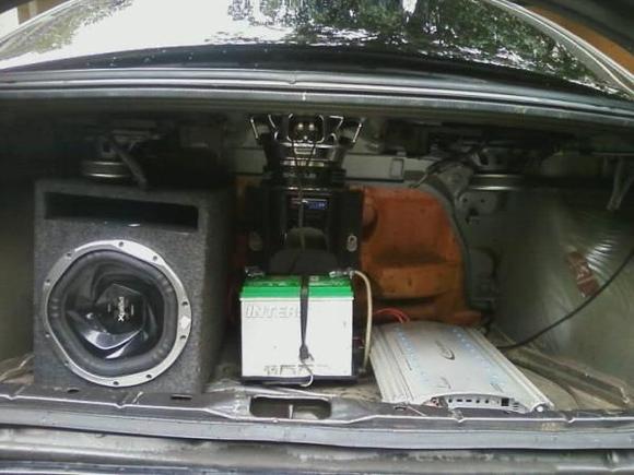 my trunk for now