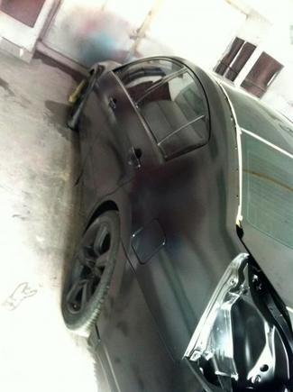 all most done matte black