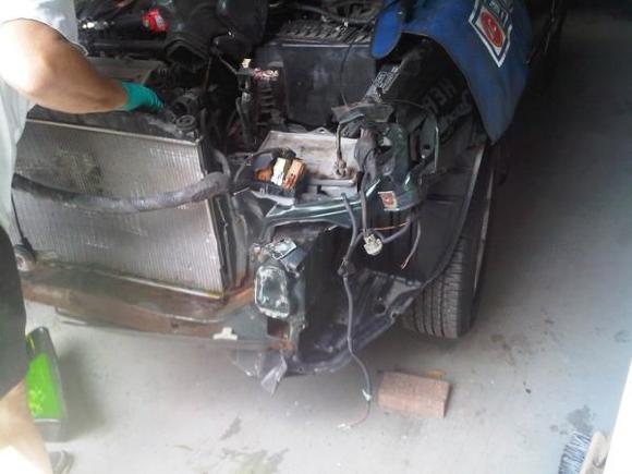 riping out the broken stuff