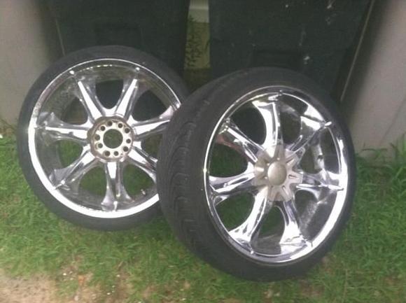 rims off car