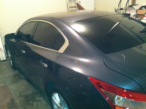 Just finished the tint!