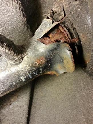 Rusted Fuel Filler