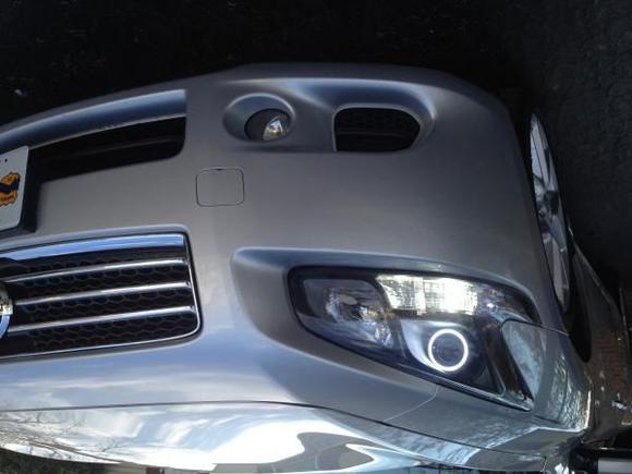 Ghoztlighting painted headlights and halos