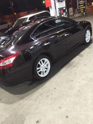 Plasti Dipped Rims 
- Next is lowering