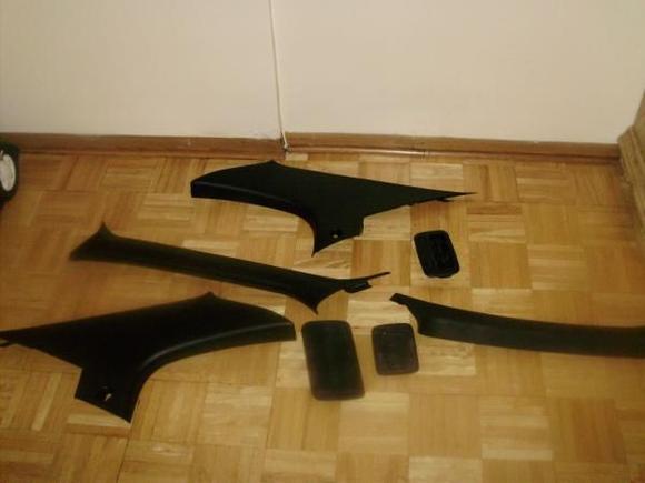 i painted everything inside of my car black