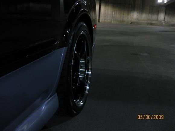 Rear with 10mm spacers